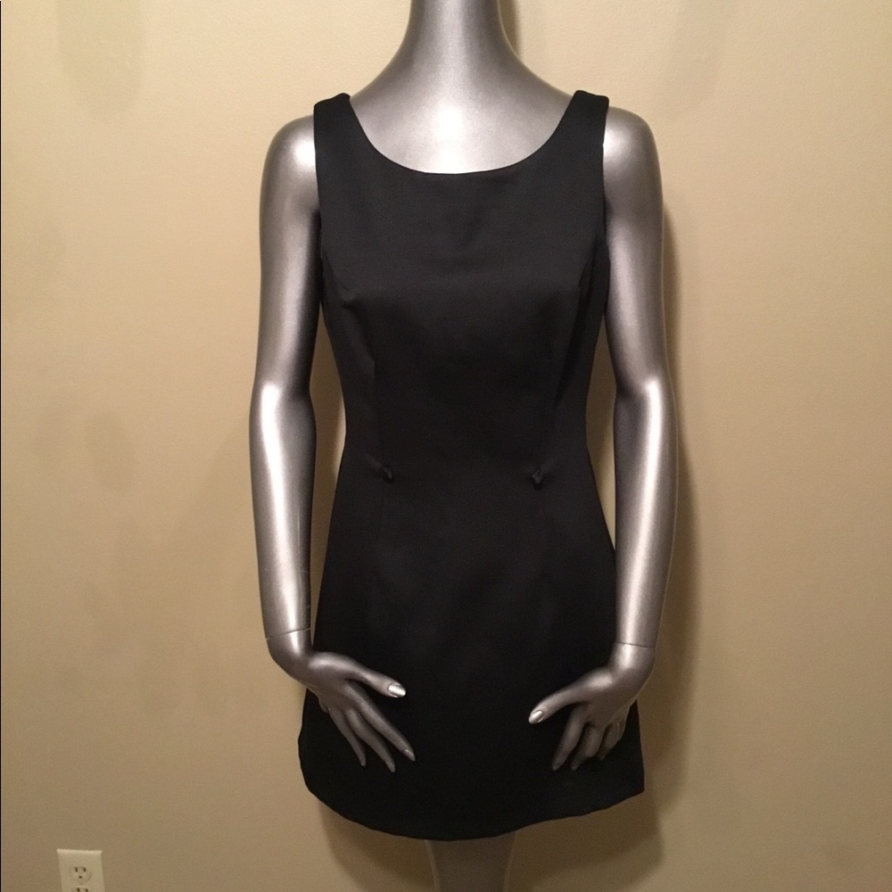 Vintage Rampage black mini dress